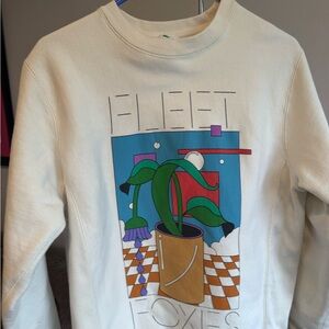 Graphic Crewneck Sweatshirt - Fleet Foxes